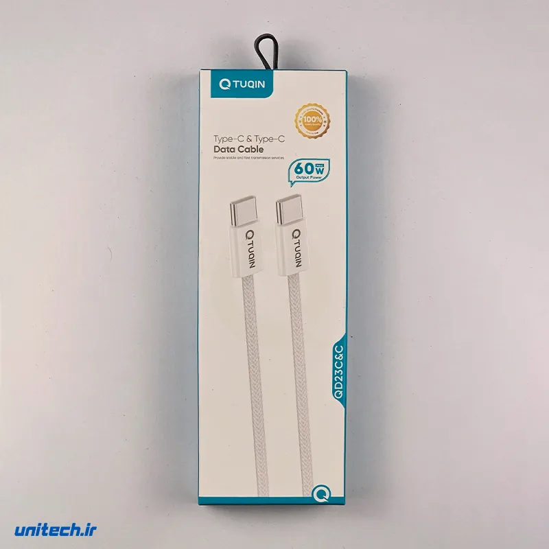 کابل تایپ سی به تایپ سی کیوتوکین مدل QD23 1zcDxW
